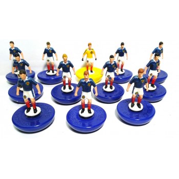 Subbuteo Andrew Table Soccer Scotland 1978 on classic Hasbro bases